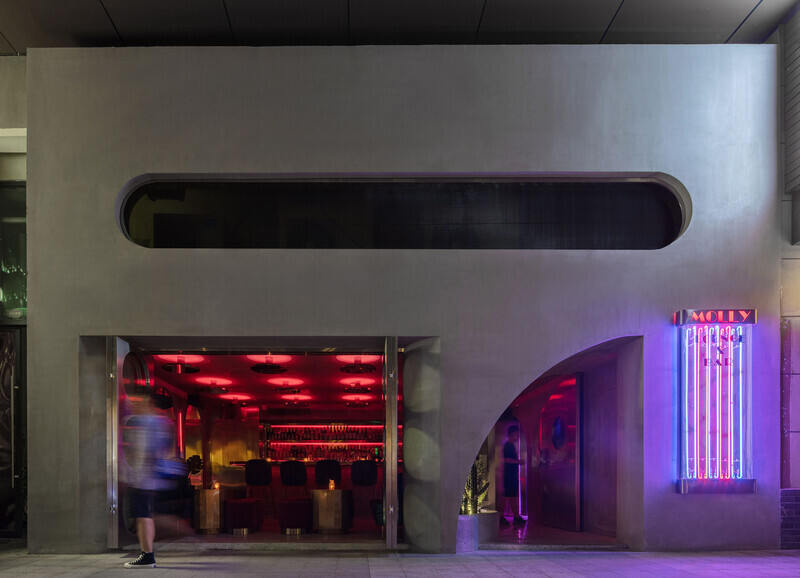 Press kit - Press release - A Styled Bar in Wuhan Commercial Street - J.H Architecture