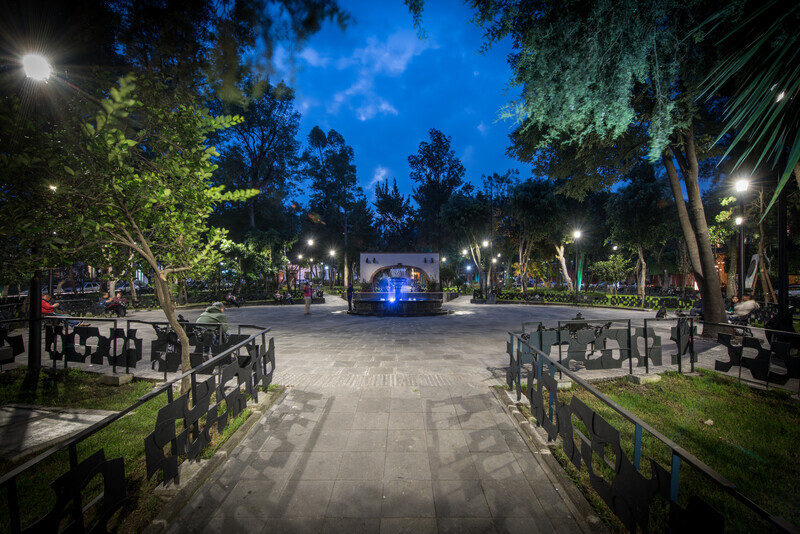 Press kit - Press release - San Jacinto Square’s Urban Renewal - estereotomia