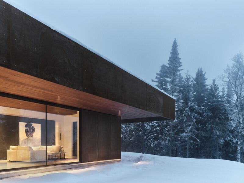 Salle de presse | v2com-newswire | Fil de presse | Architecture | Design | Art de vivre - Communiqué de presse - Chalet armuré du hibou - Atelier Schwimmer