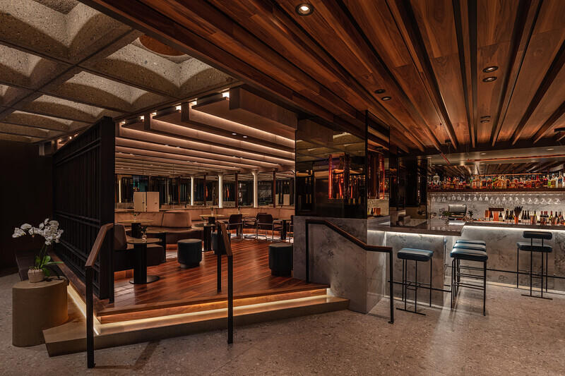 Newsroom | v2com-newswire | Newswire | Architecture | Design | Lifestyle - Press release - Le Boulevardier Restaurant & Fâneur Bar Lounge at Le Germain Hotel Montreal - Atelier Zébulon Perron