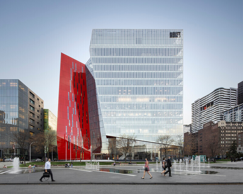 Newsroom | v2com-newswire | Newswire | Architecture | Design | Lifestyle - Press release - Îlot Balmoral Energizes Montreal’s Creative Economy as a New Addition to Downtown Skyline - Provencher_Roy