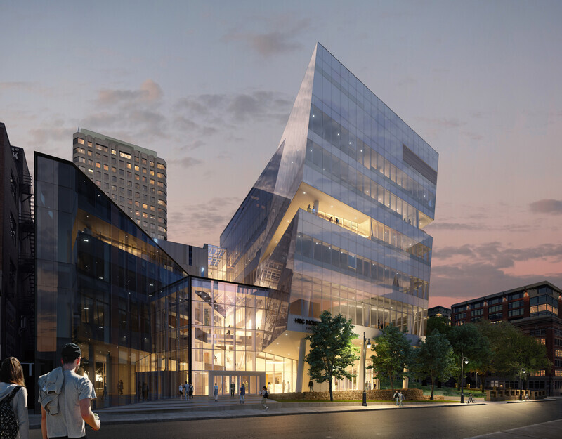 Newsroom | v2com-newswire | Newswire | Architecture | Design | Lifestyle - Press release - New Downtown Hub for HEC Montréal Nears Completion - Provencher_Roy