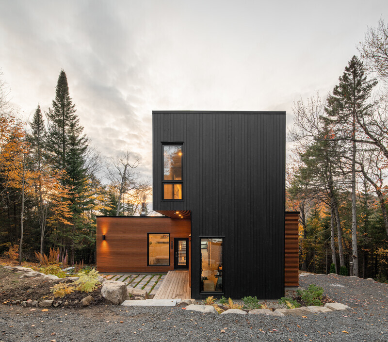 Salle de presse | v2com-newswire | Fil de presse | Architecture | Design | Art de vivre - Communiqué de presse - Maison de campagne préfabriquée et conçue pour être certifiée LEED or - Figurr