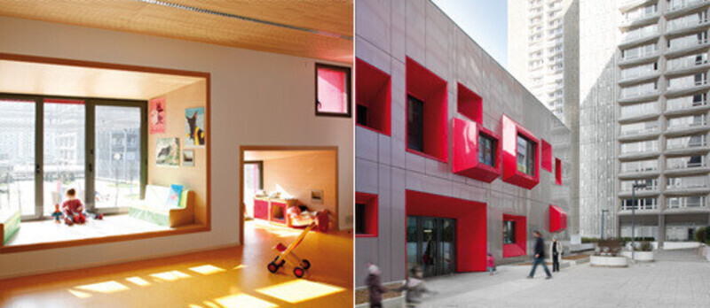 Salle de presse | v2com-newswire | Fil de presse | Architecture | Design | Art de vivre - Communiqué de presse - Ecole maternelle, Dalle des Olympiades, Paris 13e arrondissement - Eva Samuel architecte urbaniste et associés