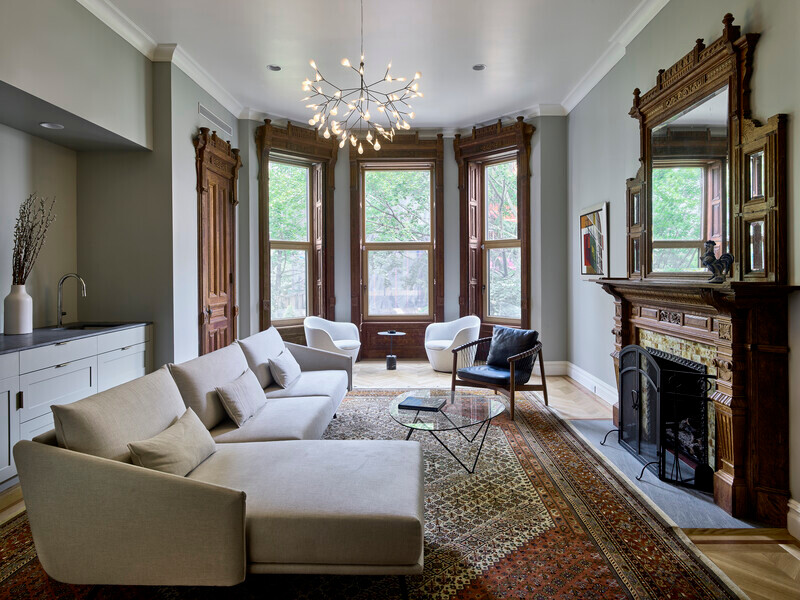Press kit - Press release - Historic Harlem House Modern Restoration - MESH Architectures