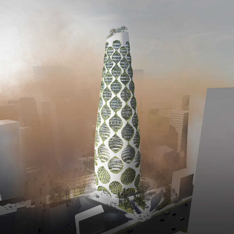 Newsroom | v2com-newswire | Newswire | Architecture | Design | Lifestyle - Press release - Vertical Oasis Building - FAAB Architektura