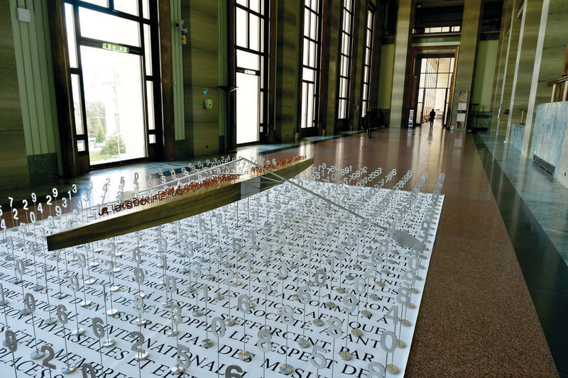 Newsroom | v2com-newswire | Newswire | Architecture | Design | Lifestyle - Press release - Jacek Jarnuszkiewicz’s Ecce Homo II exhibition at the UN in pictures - Jacek Jarnuszkiewicz
