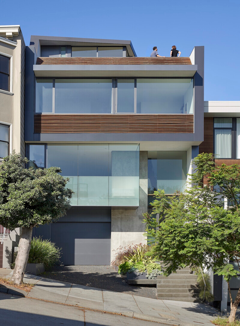 Salle de presse | v2com-newswire | Fil de presse | Architecture | Design | Art de vivre - Communiqué de presse - Maison sur les collines de San Francisco - Terry & Terry Architecture