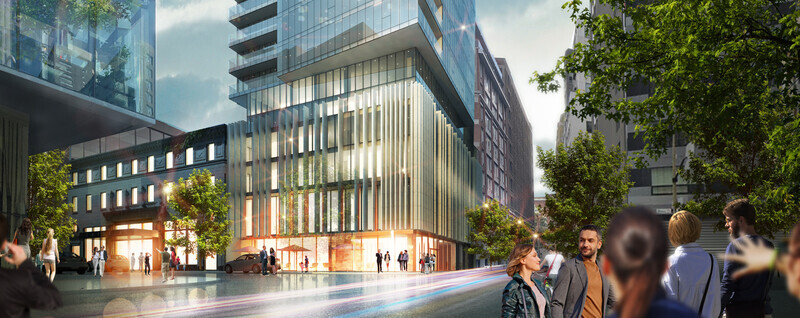 Press kit - Press release - Imperia Condominiums: A Prestigious Real Estate Project Worthy of Top Billing in the Exciting Quartier des Spectacles! - DevMcGill (a division of Cogir Real Estate), OMNIA and Quebecor