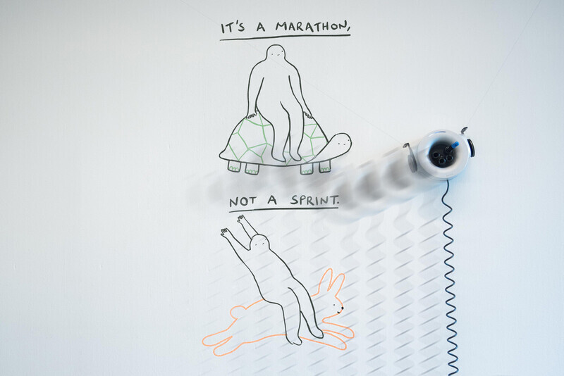 Newsroom | v2com-newswire | Newswire | Architecture | Design | Lifestyle - Press release - Scribit, the Wall-Mounted Drawing Robot to Uplift Your Workspace - Scribit