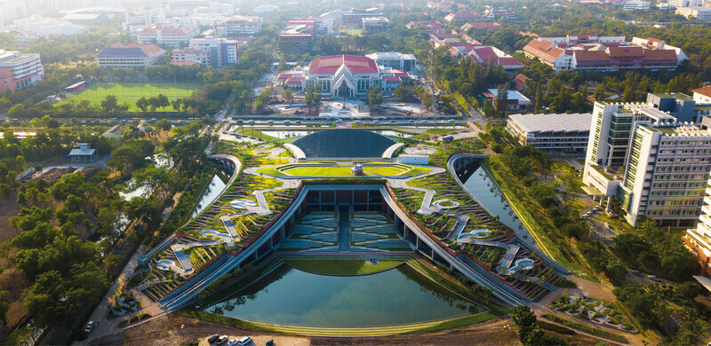 Salle de presse | v2com-newswire | Fil de presse | Architecture | Design | Art de vivre - Communiqué de presse - Ferme urbaine sur les toits de l'Université Thammasat - LANDPROCESS