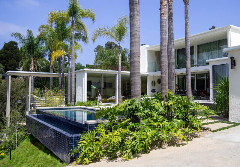 Press kit - Press release - Midcentury Modern Remodel in Beverly Hills - Heusch Inc