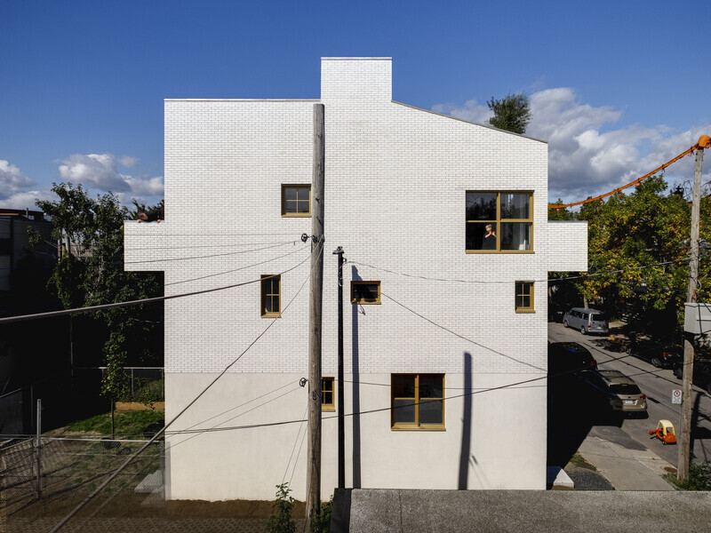 Salle de presse | v2com-newswire | Fil de presse | Architecture | Design | Art de vivre - Communiqué de presse - NMBHD, 1 plex 3 nez - Studio Jean Verville architectes