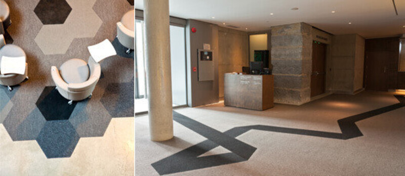 Salle de presse | v2com-newswire | Fil de presse | Architecture | Design | Art de vivre - Communiqué de presse - Couper Croiser réinvente le tapis commercial - Couper Croiser