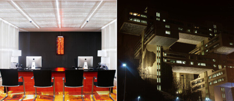 Newsroom | v2com-newswire | Newswire | Architecture | Design | Lifestyle - Press release - New headquarter of Bank of Georgia: Illuminated translucent concrete for interior design - LUCEM GmbH