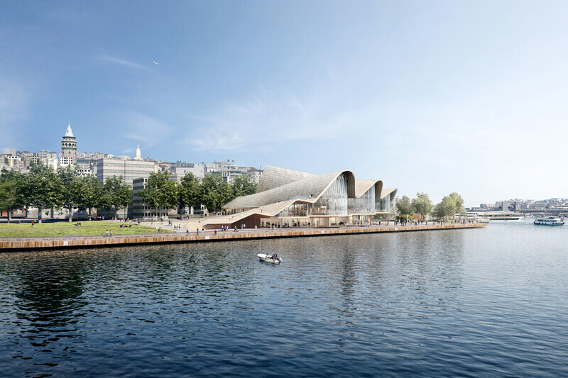 Newsroom | v2com-newswire | Newswire | Architecture | Design | Lifestyle - Press release - The Turkish Flying Carpet -  Alper Aytac’s Golden Horn Library wins Architizer A+Awards - Aytac Architects