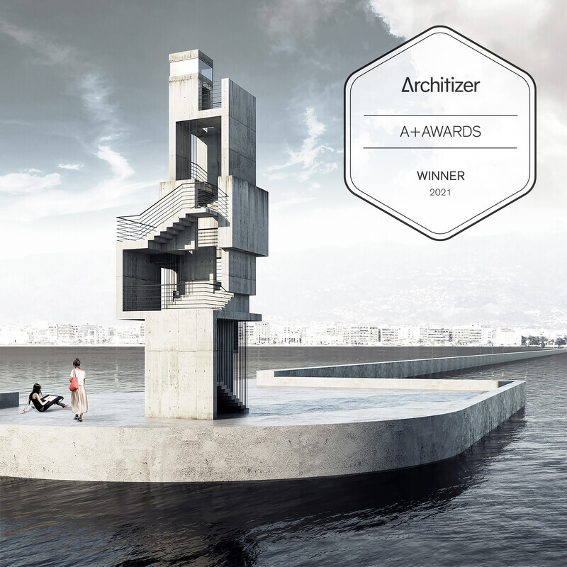 Salle de presse | v2com-newswire | Fil de presse | Architecture | Design | Art de vivre - Communiqué de presse - Le projet 'Cubes Aleorion Lighthouse' reçoit le prix du public aux Architizer A+Awards 2021 - bo.M Architecture & Design Studio