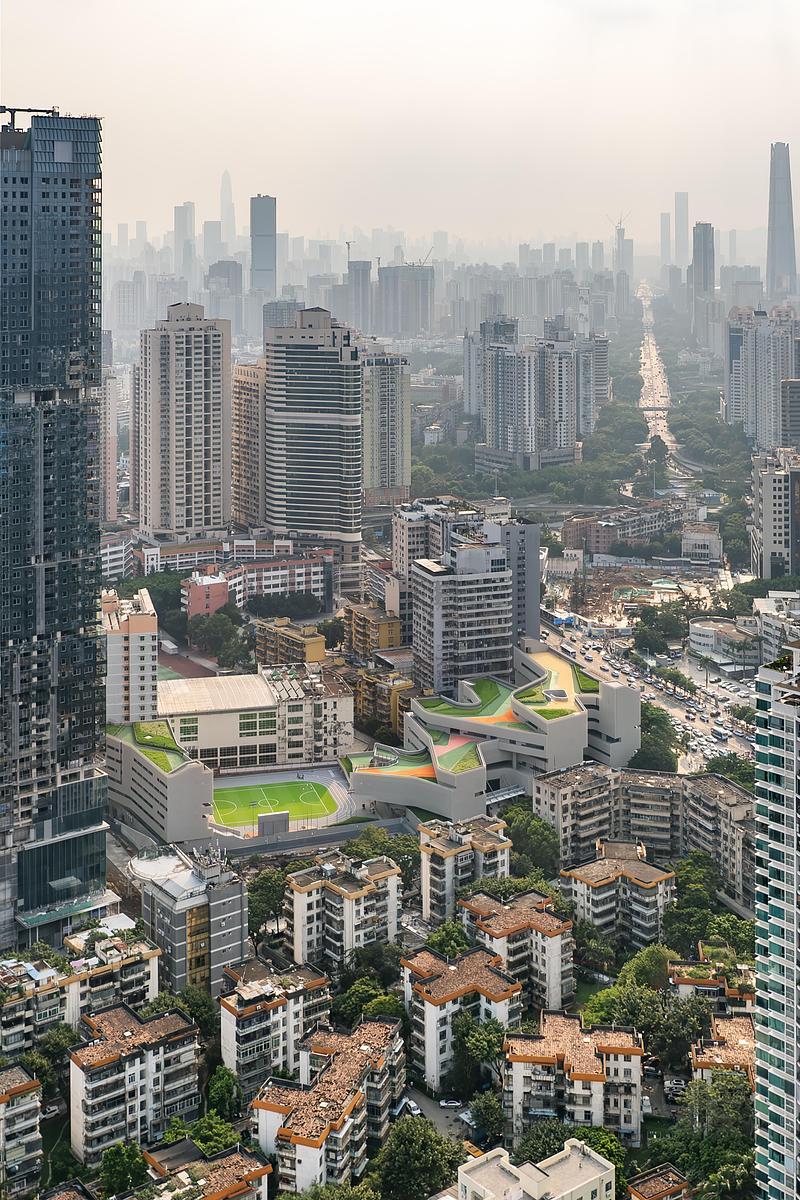 Salle de presse | v2com-newswire | Fil de presse | Architecture | Design | Art de vivre - Communiqué de presse - École Cuizhu Foreign Language - Studio Link-Arc