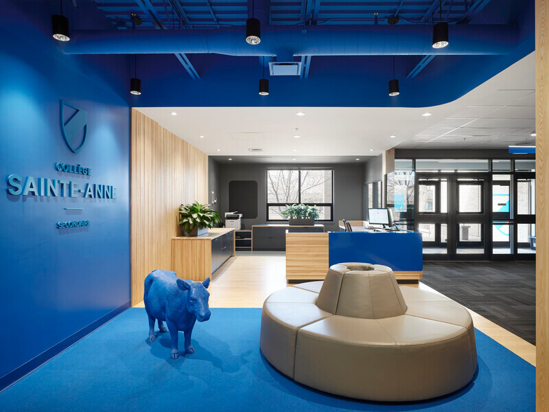 Newsroom | v2com-newswire | Newswire | Architecture | Design | Lifestyle - Press release - Collège Sainte-Anne's Marie Esther Pavilion - Taktik Design