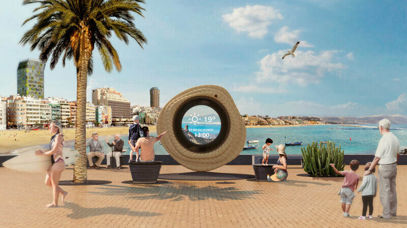 Newsroom | v2com-newswire | Newswire | Architecture | Design | Lifestyle - Press release - A Digital Totem for the Beaches of the Canary Islands Recognized with Prestigious Prizes - LPA Studio