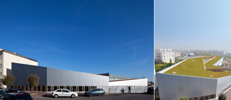 Salle de presse | v2com-newswire | Fil de presse | Architecture | Design | Art de vivre - Communiqué de presse - Une petite école dans le Grand Paris - Hubert & Roy architectes et associés