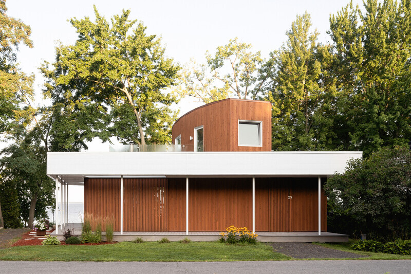 Newsroom | v2com-newswire | Newswire | Architecture | Design | Lifestyle - Press release - Chalet in Oka - Paul Bernier Architecte