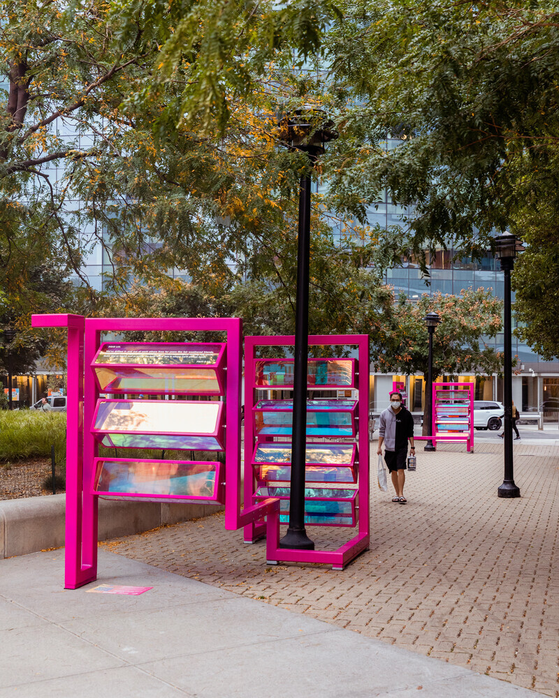 Newsroom | v2com-newswire | Newswire | Architecture | Design | Lifestyle - Press release - A Playful Gesture Designed to Evoke Communal Connection in Long Island City, NY - The Urban Conga & Hive Public Space