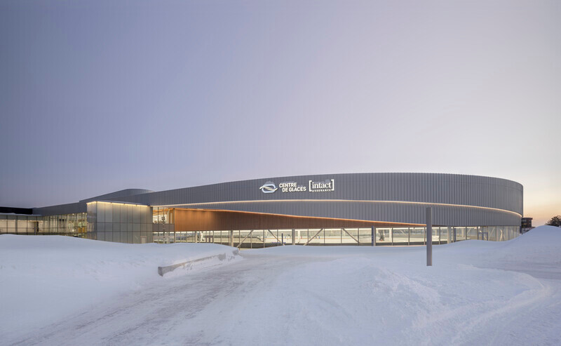 Dossier de presse - Communiqué de presse - La vitesse inspire Lemay pour la conception du plus grand anneau de glace intérieur en Amérique du Nord - Lemay