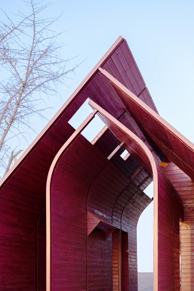 Salle de presse | v2com-newswire | Fil de presse | Architecture | Design | Art de vivre - Communiqué de presse - Wood Pavilion #2 - LIN Architecture