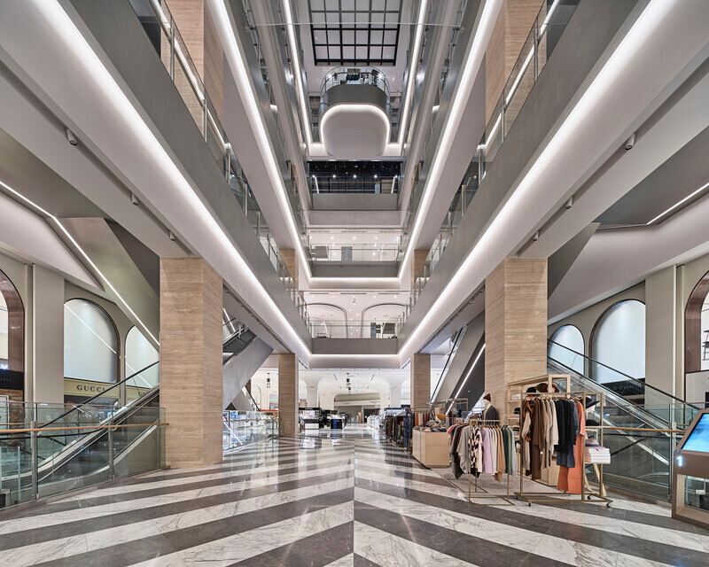 Newsroom | v2com-newswire | Newswire | Architecture | Design | Lifestyle - Press release - Jefferey Hutchison and Associates Designs Grand Hall for Shinsegae Daejeon Art & Science - Jefferey Hutchison and Associates