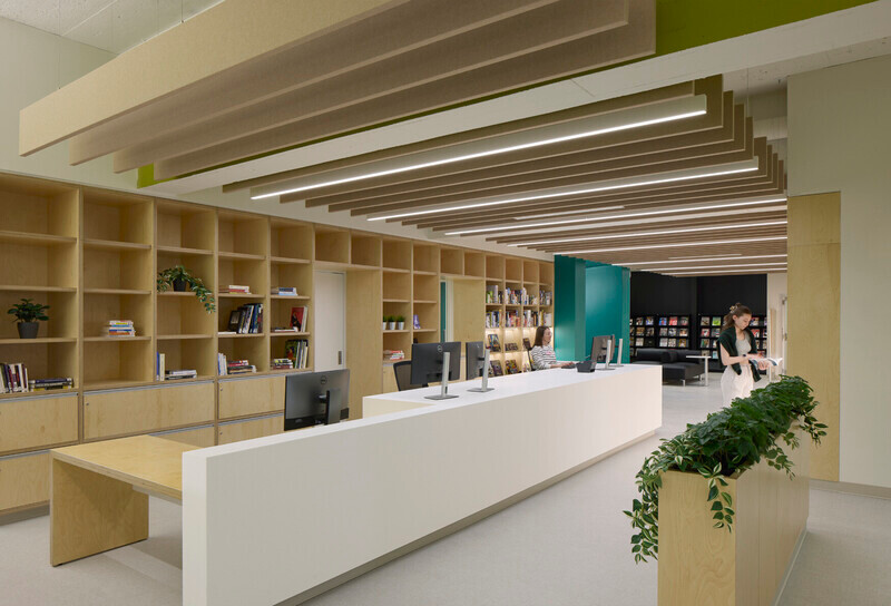 Newsroom | v2com-newswire | Newswire | Architecture | Design | Lifestyle - Press release - Renovation of the Saint-Jean-sur-Richelieu College library - Archi-