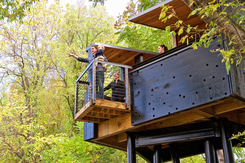Newsroom | v2com-newswire | Newswire | Architecture | Design | Lifestyle - Press release - New River Train Observation Tower - Virginia Tech
