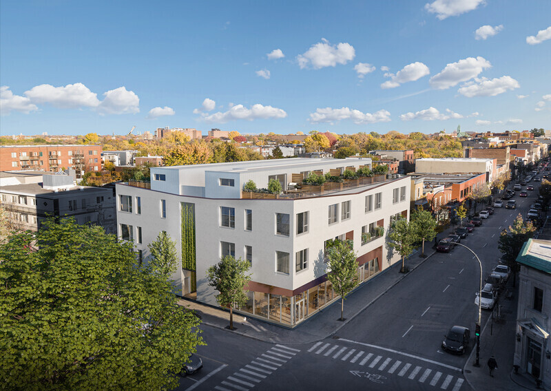Dossier de presse - Communiqué de presse - La construction du projet immobilier Le Rosaire est amorcée, en plein cœur du quartier Villeray, à Montréal - Résidia Développement Immobilier