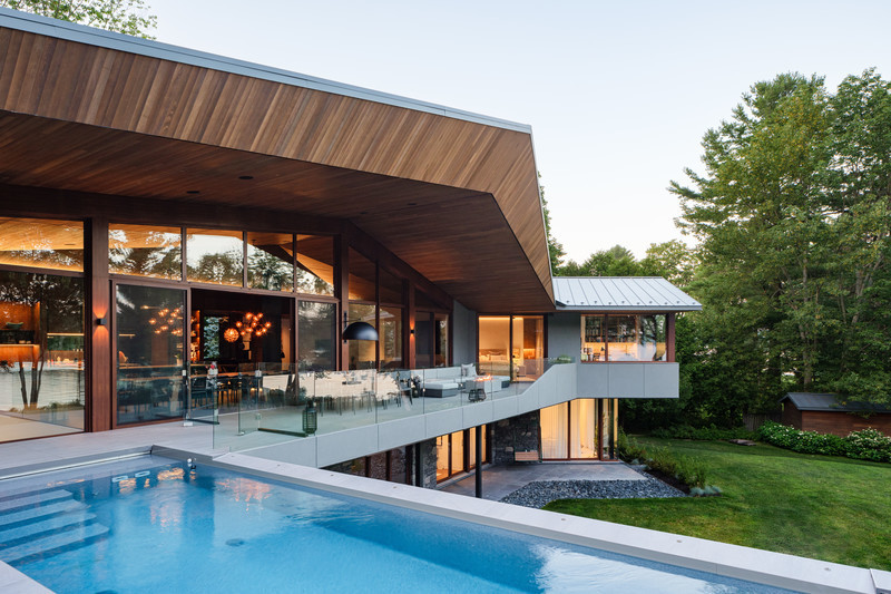 Dossier de presse - Communiqué de presse - Résidence Lac Memphrémagog - MU Architecture