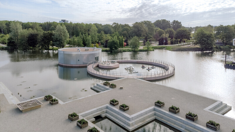 Newsroom | v2com-newswire | Newswire | Architecture | Design | Lifestyle - Press release - A Floating Pavilion as Testing Grounds for Museum-to-be M. in Dutch New Town Almere - M.