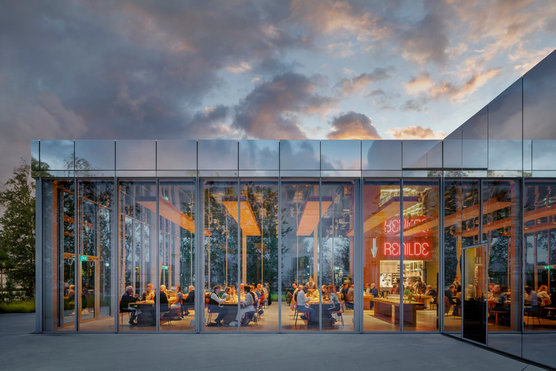 Press kit - Press release - concrete designs Renilde Restaurant at Depot Boijmans van Beuningen - Concrete Amsterdam