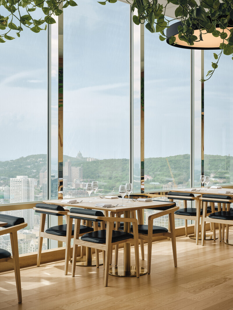 Press kit - Press release - Modernist Elegance Meets Panoramic Views at Montreal’s New Culinary Destination - Sid Lee Architecture
