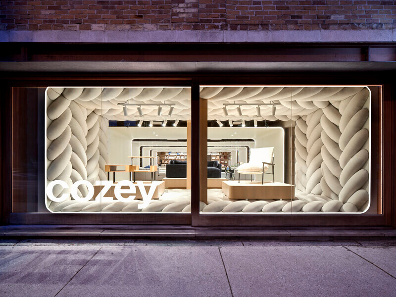 Salle de presse | v2com-newswire | Fil de presse | Architecture | Design | Art de vivre - Communiqué de presse - Boutique phare Cozey - LAAB architecture