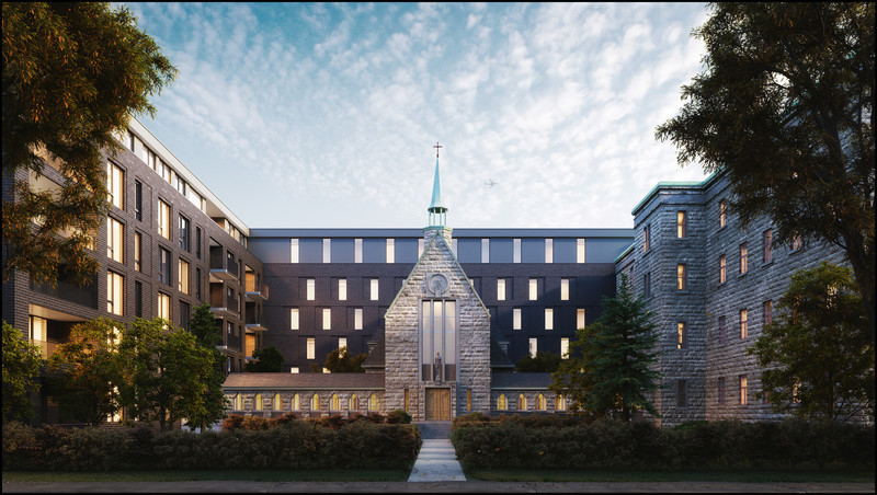 Newsroom | v2com-newswire | Newswire | Architecture | Design | Lifestyle - Press release - La Chapelle: A Unique High-End Project Set in an Ancestral Building in the Heart of Outremont - Demonfort