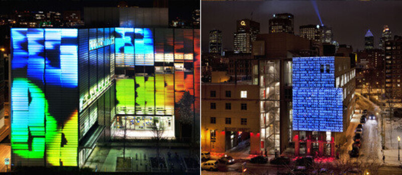 Newsroom | v2com-newswire | Newswire | Architecture | Design | Lifestyle - Press release - Two new video-projection works - Quartier des spectacles partnership