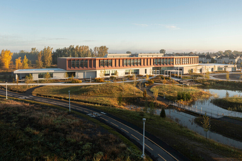 Salle de presse | v2com-newswire | Fil de presse | Architecture | Design | Art de vivre - Communiqué de presse - L’Espace citoyen des Confluents : une architecture résiliente au service de la communauté - Cardin Julien