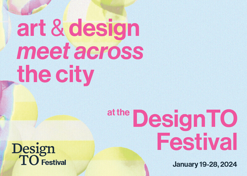Dossier de presse - Communiqué de presse - Mark Your Calendars to Explore Design in Toronto - DesignTo