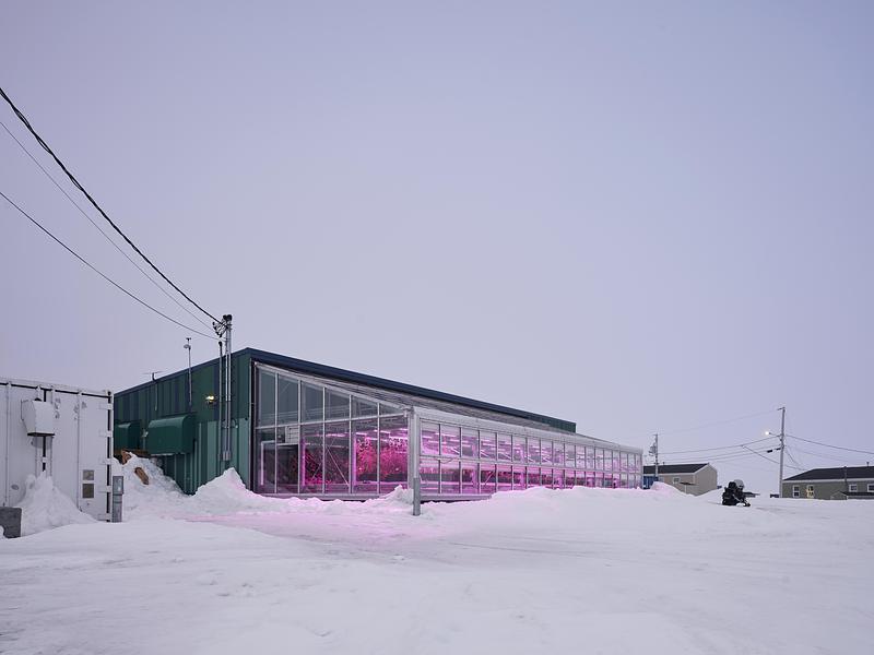 Newsroom | v2com-newswire | Newswire | Architecture | Design | Lifestyle - Press release - The Sirivik Greenhouse and Community Kitchen in Inukjuak: A Major Step Forward for Food Security in Nunavik - EVOQ Architecture