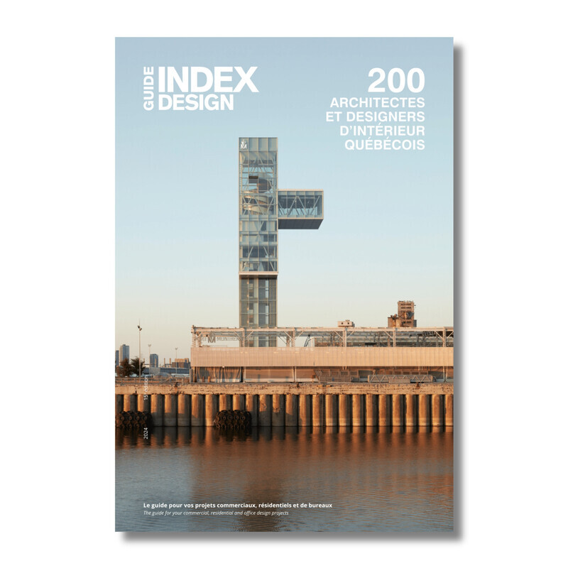 Dossier de presse - Communiqué de presse - Lancement de la 15e édition de la publication annuelle : le Guide 200 architectes et designers d'intérieur québécois - Index-Design