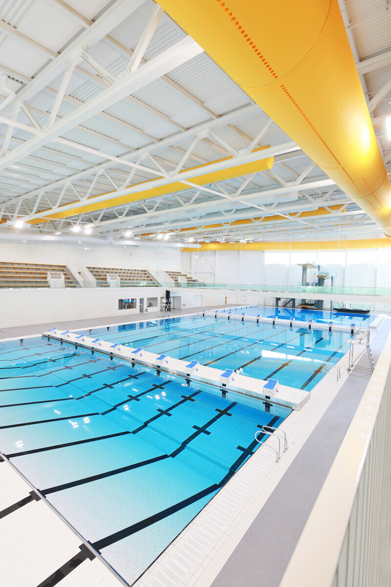 Newsroom | v2com-newswire | Newswire | Architecture | Design | Lifestyle - Press release - Laval’s Aquatic Complex: A Dynamic Space Centered Around its Community and Tomorrow’s Athletes - Sid Lee Architecture