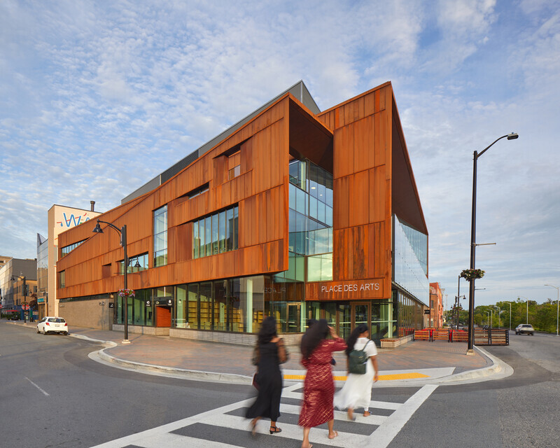 Press kit - Press release - Place des Arts - Moriyama Teshima Architects (MTA) and Bélanger Salach Architecture (BSA)