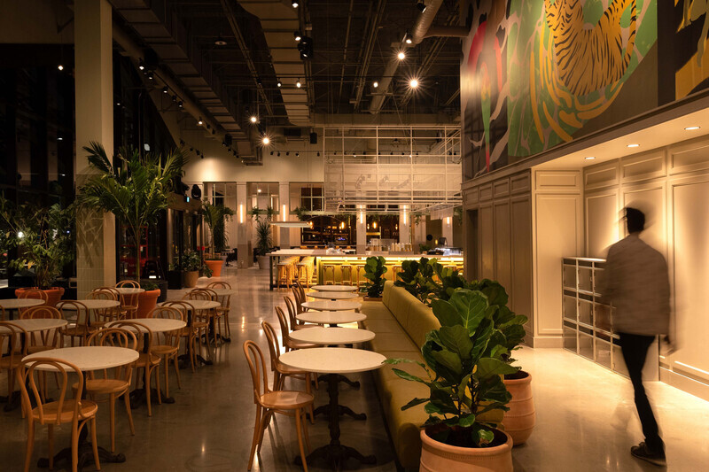 Press kit - Press release - Le Fou Fou: A European-Inspired Gourmet Hall Opens its Doors in Montreal - LemayMichaud