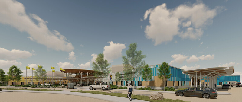Salle de presse | v2com-newswire | Fil de presse | Architecture | Design | Art de vivre - Communiqué de presse - Le nouveau campus de soins de santé du nord de l'Ontario, le projet de réaménagement WAHA, progresse grâce à la conclusion d'un accord financier - Kasian