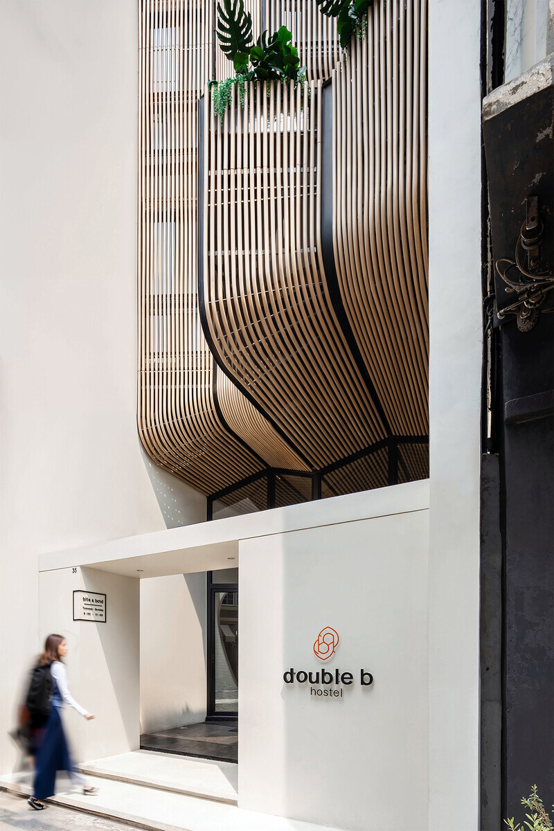 Newsroom | v2com-newswire | Newswire | Architecture | Design | Lifestyle - Press release - Double B Hostel — Local Craft, Global Design — Bangkok's New Hostel Icon - VMA Design Studio