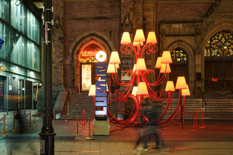 Newsroom | v2com-newswire | Newswire | Architecture | Design | Lifestyle - Press release - LUMINO: 30 Luminous Works to Discover Until March 9th, 2025 - Quartier des Spectacles Partnership